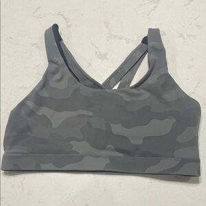 Lululemon Gray Sports Bra Racerback Intimates